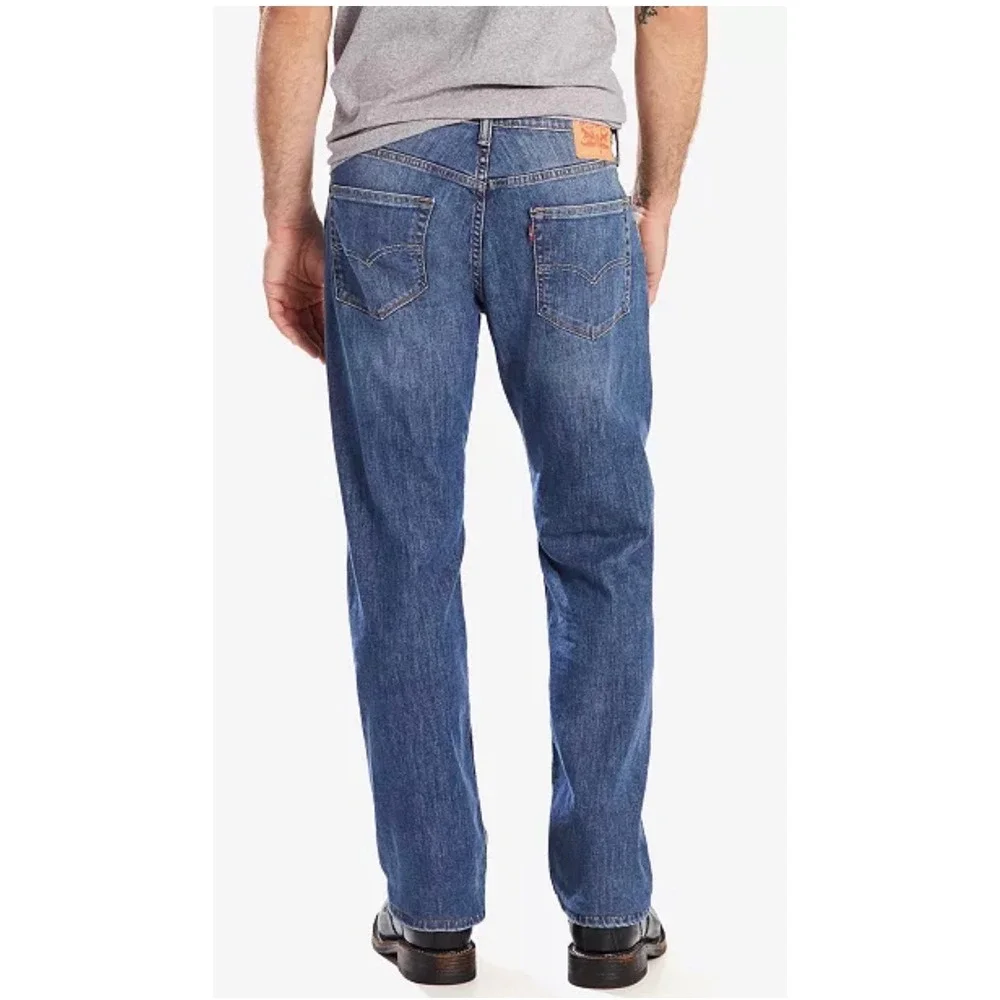 Levi's 559‎ Relaxed Straight Jeans Mens 30x30 Blue Excellent Medium Wash Stretch